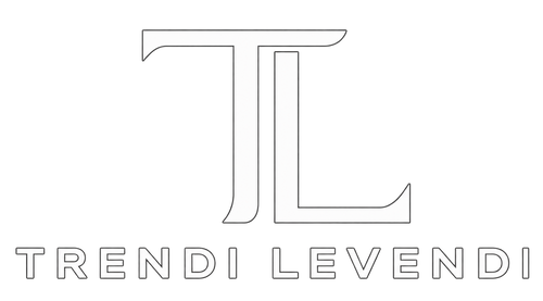 Official Trendi Levendi white TL logo, original artwork